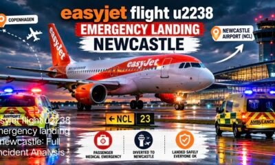 easyjet flight u2238 emergency landing newcastle: Full Incident Analysis