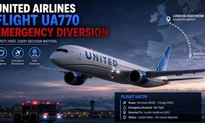 united airlines flight ua770 emergency diversion: Safety Story