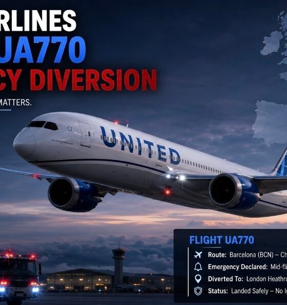 united airlines flight ua770 emergency diversion: Safety Story