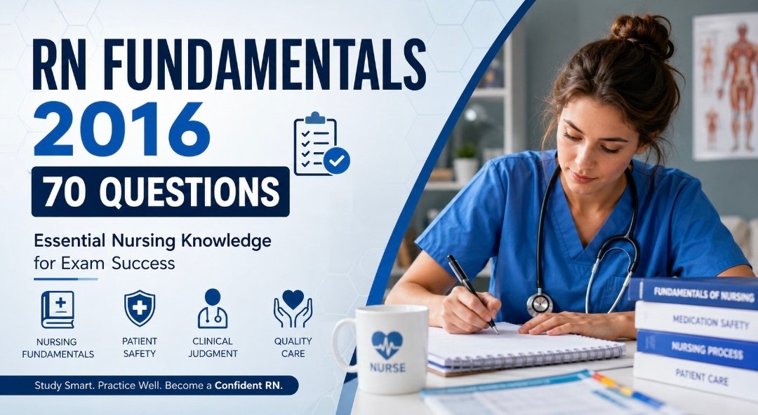 rn fundamentals 2016 70 questions: The Nursing Exam Guide That Shapes Clinical Success